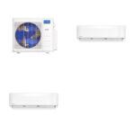 MRCOOL DIY Multi-Zone 27000 BTU 5th Gen Mini Split Heat Pump System R454B 23 SEER2 (12k+24k)