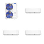 MRCOOL DIY Multi-Zone 48000 BTU 5th Gen Mini Split Heat Pump System R454B 21.8 SEER2 (6k+9k+9k)