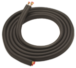 Mitsubishi MLS141212T-65 Line Set, 1/4 x 1/2 x 65' Insulation 1/2 Black - Image 2