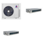 GREE 18000 BTU R-32 21 SEER2 2-Zone Ductless Mini Split Heat Pump System - 9K+12K