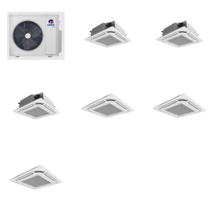 GREE 42000 BTU R-32 21 SEER2 3-Zone Ductless Mini Split Heat Pump System - 9K+9K+9K