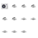 GREE 42000 BTU R-32 21 SEER2 5-Zone Ductless Mini Split Heat Pump System - 12K+12K+12K+12K+12K