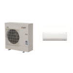 MITSUBISHI ELECTRIC Single-Zone PUZ-A24NHA7+PKA-A24KA8 - 24K BTU Wall Mounted - R-410A