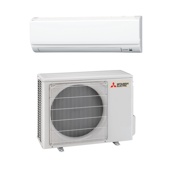 MITSUBISHI ELECTRIC Single-Zone PUZ-AK12NL+PKA-AL12NL – 12K BTU 21.1 ...