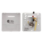Honeywell Residential TS812A1007 Premier White 750 Millivolt Snap Acting Mercury Free Heat Only Thermostat With Positive Off - Image 2