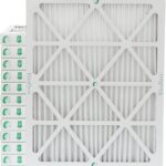 Glasfloss ZLP20202-12 Z-Line Series ZL MERV 10 Pleated Air Filters 20x20x2 (12-Case)
