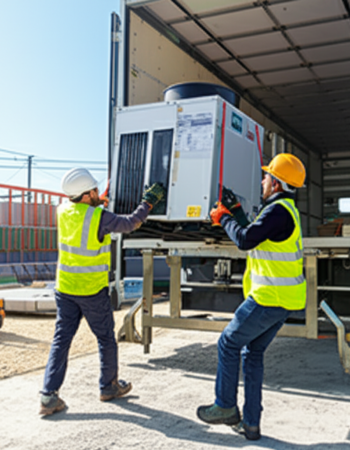 HVAC Equipment Delivery